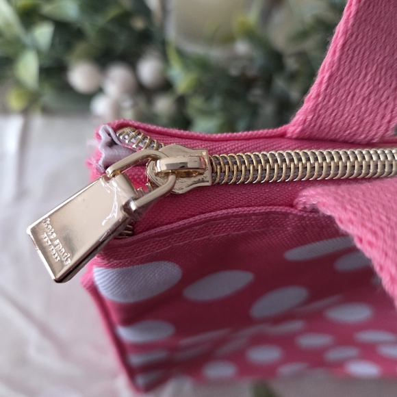 Kate Spade Pink Polka Dot Lunch Bag - Picture 6 of 6
